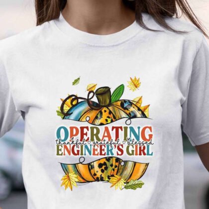 Operating Engineer’s Girl – Thankful Blessed Fall Pumpkin