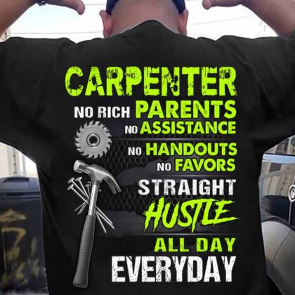 Straight Hustle Carpenter Apparel - Hardworking Trade